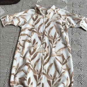Leaf Print Baby Sleep Sack